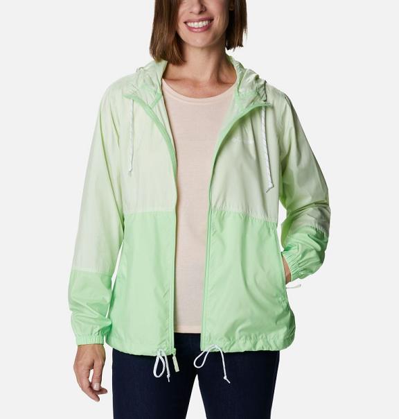 Columbia Flash Forward Windbreaker Yellow For Women's NZ31792 New Zealand